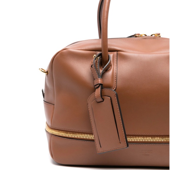 Moschino leather tote bag - Picture 4 of 5